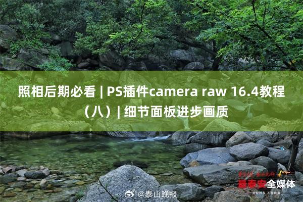 照相后期必看 | PS插件camera raw 16.4教程 （八）| 细节面板进步画质